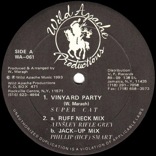 Super Cat (2) / Delton Screechie : Vinyard Party / Midnight Cowboy (12")