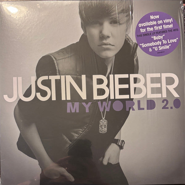 Justin Bieber : My World 2.0 (LP, Album, RE)
