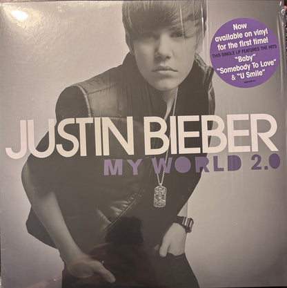 Justin Bieber : My World 2.0 (LP, Album, RE)