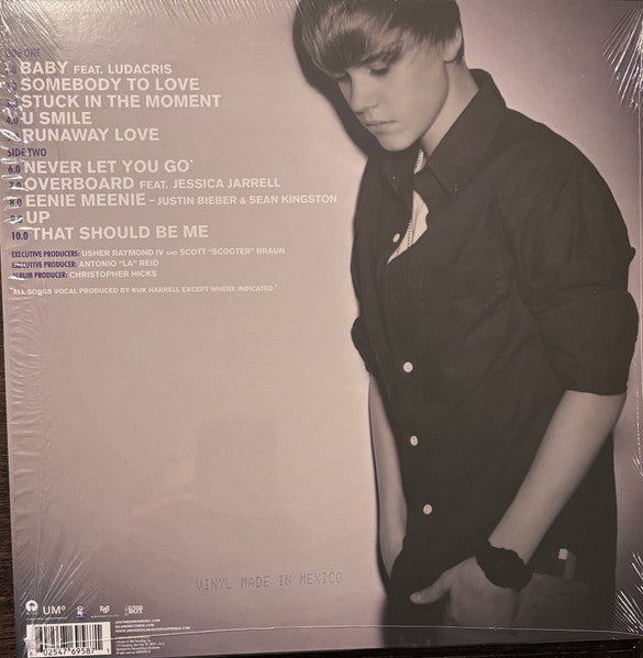 Justin Bieber : My World 2.0 (LP, Album, RE)