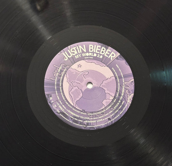 Justin Bieber : My World 2.0 (LP, Album, RE)