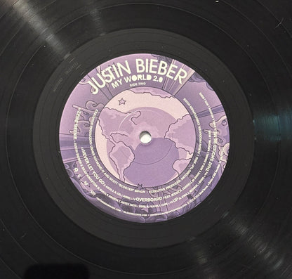 Justin Bieber : My World 2.0 (LP, Album, RE)