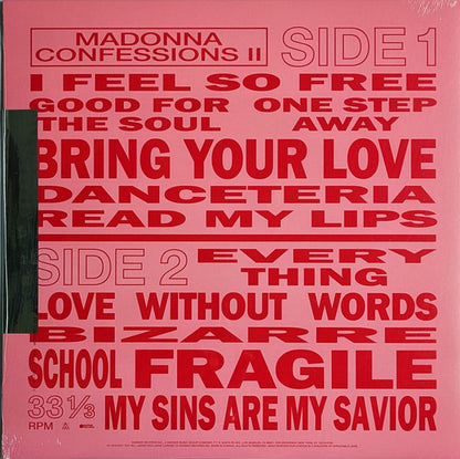 Madonna : Confessions II (LP, Album, Ltd, Mixed, Pin)