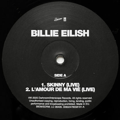 Billie Eilish : Live (10", EP, RSD)