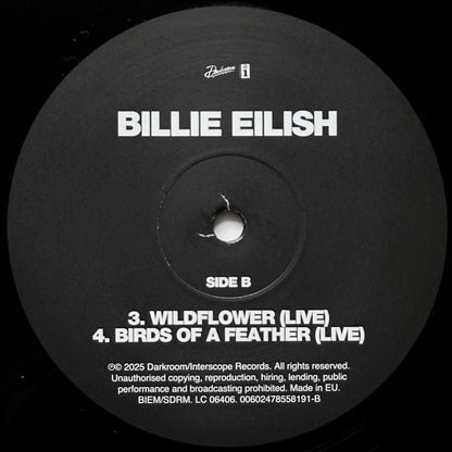 Billie Eilish : Live (10", EP, RSD)