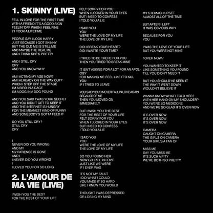 Billie Eilish : Live (10", EP, RSD)