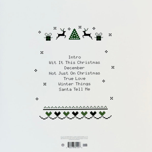 Ariana Grande : Christmas & Chill (LP, S/Sided, EP, Etch, Ltd, RE, Cle)