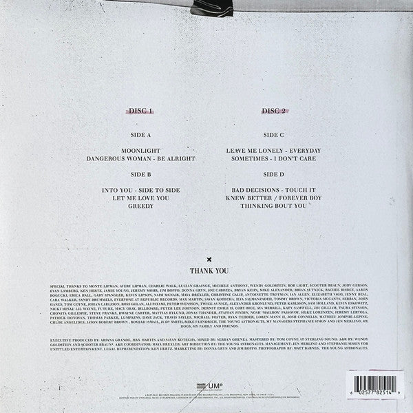 Ariana Grande : Dangerous Woman (2xLP, Album, Ltd, RE, RP, Pur)