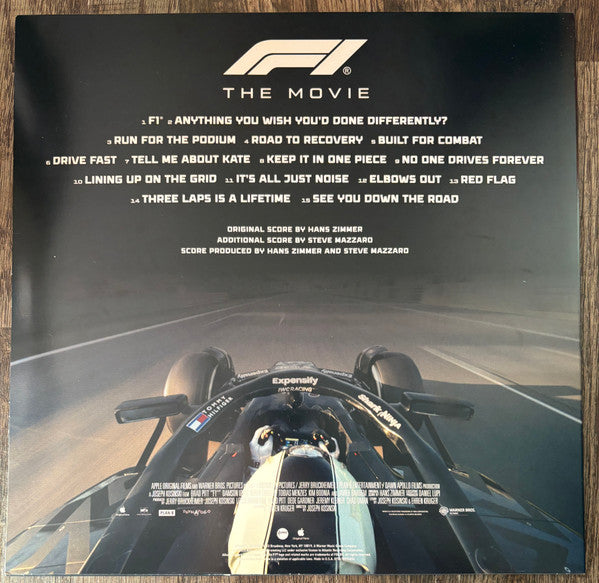 Hans Zimmer : F1® The Movie (Original Score By Hans Zimmer)  (2xLP, Album, Red)