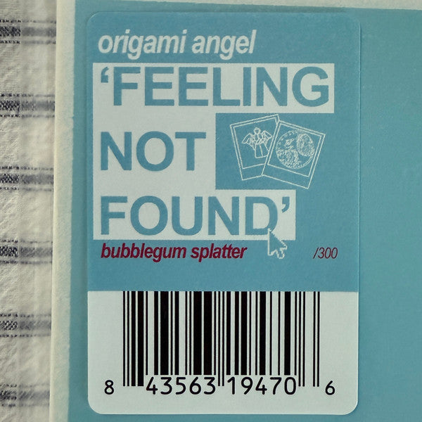 Origami Angel : Feeling Not Found (LP, Album, Bub)