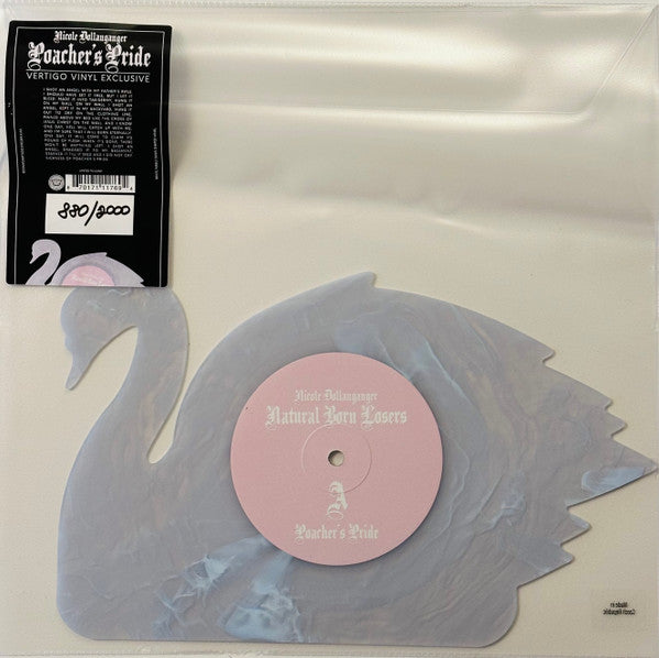 Nicole Dollanganger : Poacher's Pride (7", Shape, Single, Ltd, Num, Whi)