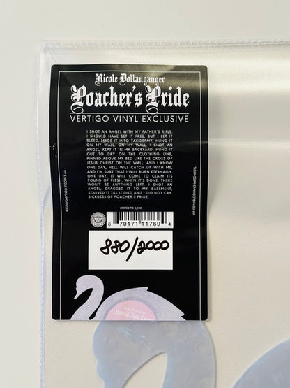 Nicole Dollanganger : Poacher's Pride (7", Shape, Single, Ltd, Num, Whi)