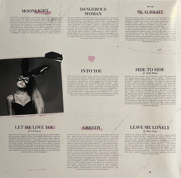Ariana Grande : Dangerous Woman (2xLP, Album, Ltd, RE, Pur)