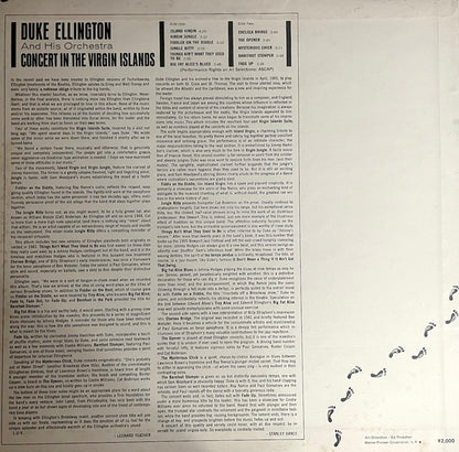 Duke Ellington And His Orchestra : Concert In The Virgin Islands (LP, Album, Promo)