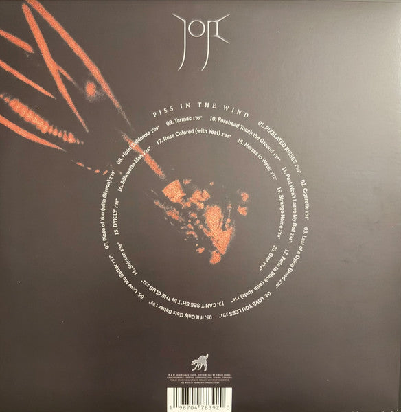 Joji : Piss In The Wind (LP, Album, Ltd, Red)