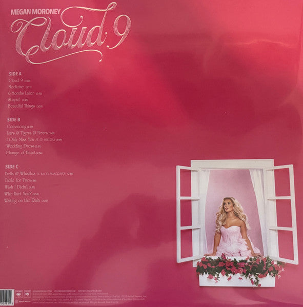 Megan Moroney : Cloud 9  (2xLP, S/Sided, Ltd, Sig)