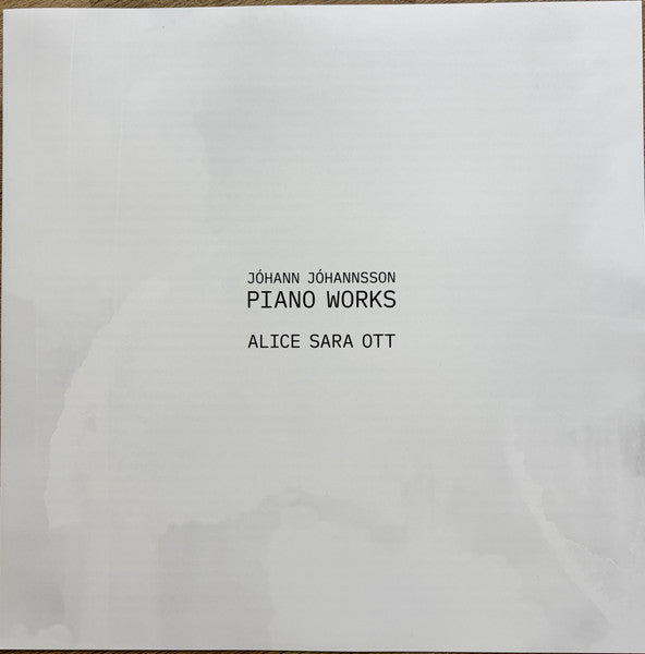 Jóhann Jóhannsson, Alice Sara Ott : Piano Works (2xLP, Album, 180)