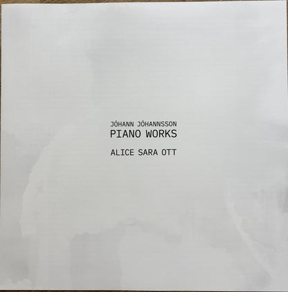 Jóhann Jóhannsson, Alice Sara Ott : Piano Works (2xLP, Album, 180)