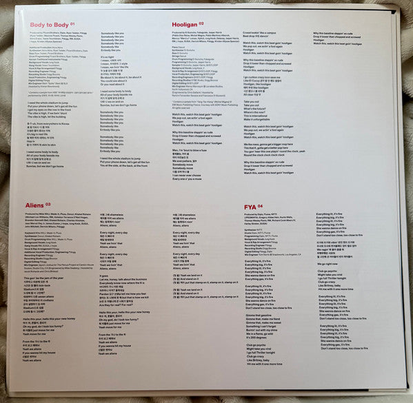 BTS (4) : Arirang (LP, Album, Jun)