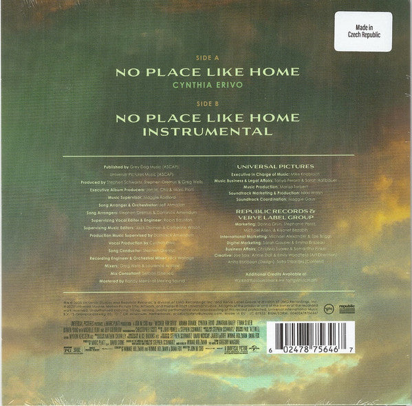 Stephen Schwartz : No Place Like Home (7", Single, Gre)