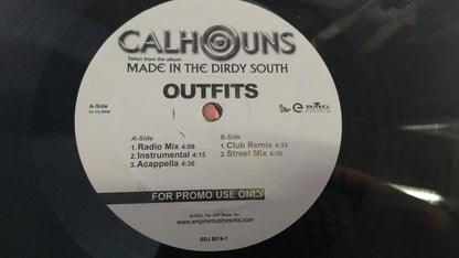 The Calhouns : Outfits (12", Promo)