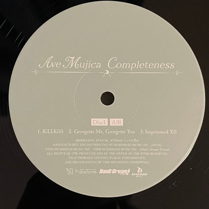 Ave Mujica : Completeness (LP, Album, Ltd + LP, S/Sided, Album, Ltd)