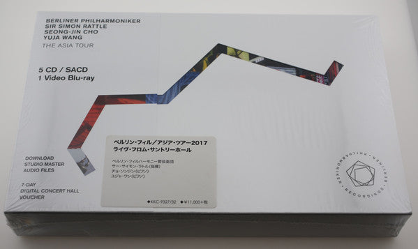 Berliner Philharmoniker, Sir Simon Rattle, Seong-Jin Cho, Yuja Wang : The Asia Tour (5xSACD, Hybrid + Blu-ray + Box)