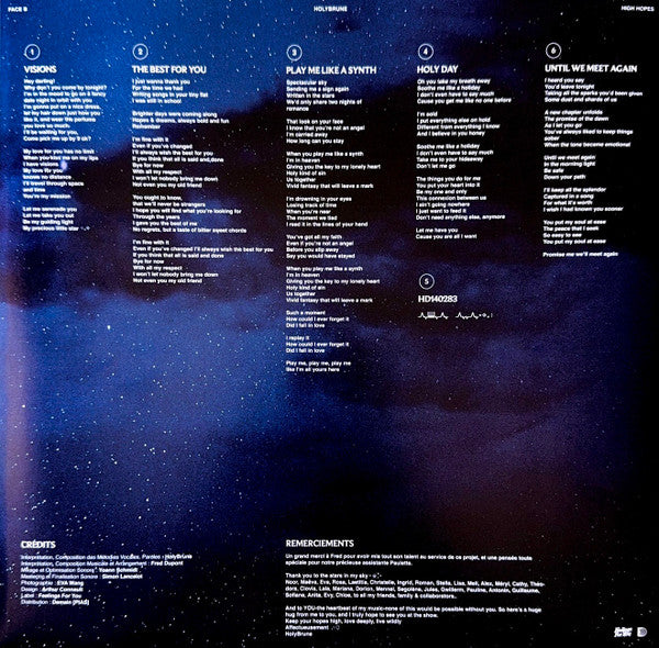 Holybrune : High Hopes (LP, Album, RE, Spa)