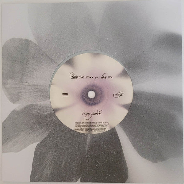 Ariana Grande : Hate That I Made You Love Me (7", Single, Ltd, Gra)