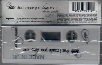 Ariana Grande : Hate That I Made You Love Me (Cass, Single, Ltd, Gra)