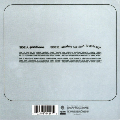 Ariana Grande : Positions (7", RE, Per)