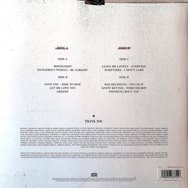 Ariana Grande : Dangerous Woman (2xLP, Album, Ltd, RE, RP, Pin)