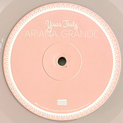 Ariana Grande : Yours Truly (LP, Album, RE, Pin)