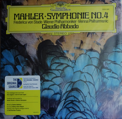 Gustav Mahler, Wiener Philharmoniker, Claudio Abbado : Symphonie No.4 (LP, Ltd, Num)