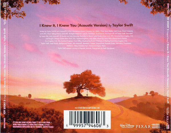 Taylor Swift : I Knew It, I Knew You (Acoustic Version) (CD, Single)