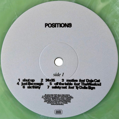 Ariana Grande : Positions (LP, Album, Ltd, RE, RP, Gre)