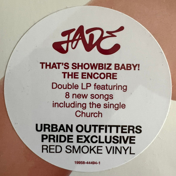 Jade (208) : That's Showbiz Baby! The Encore (2xLP, Dlx, Ltd, Red)