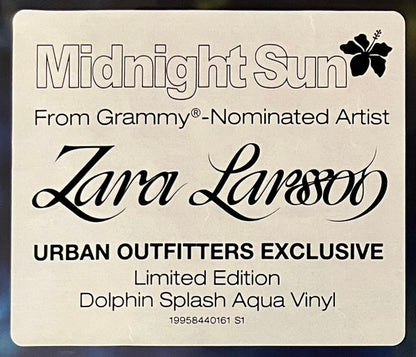 Zara Larsson : Midnight Sun (LP, Album, Ltd, RE, Blu)