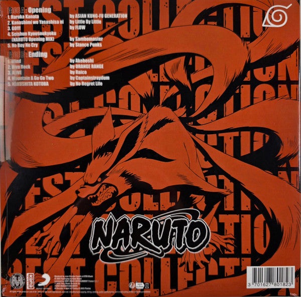 Various : Naruto Best Collection (LP, Ltd, Pic, Kyu)