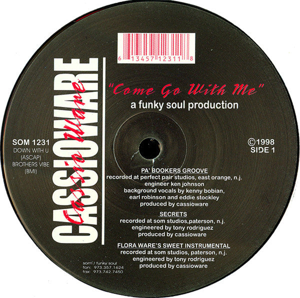 Cassio Ware : Come Go With Me (2x12")