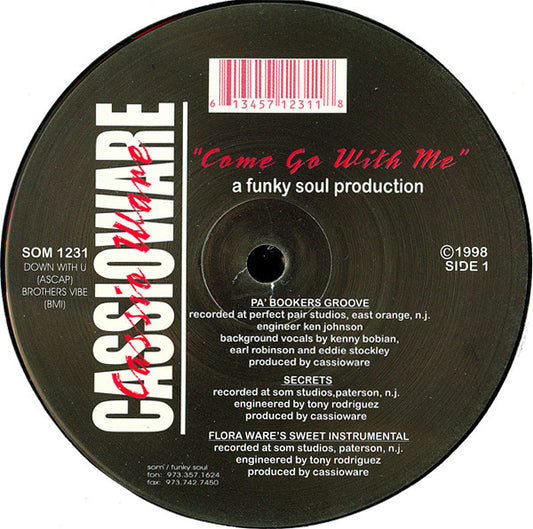 Cassio Ware : Come Go With Me (2x12")
