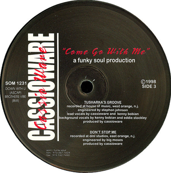 Cassio Ware : Come Go With Me (2x12")