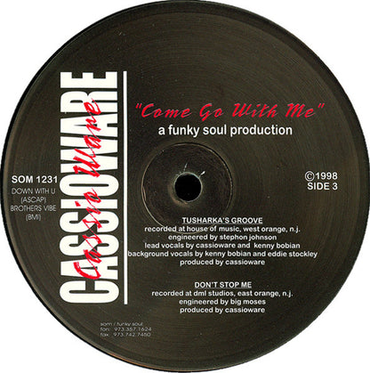 Cassio Ware : Come Go With Me (2x12")