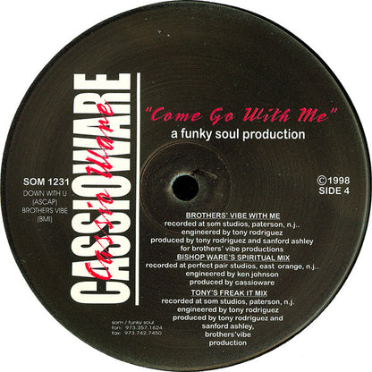 Cassio Ware : Come Go With Me (2x12")