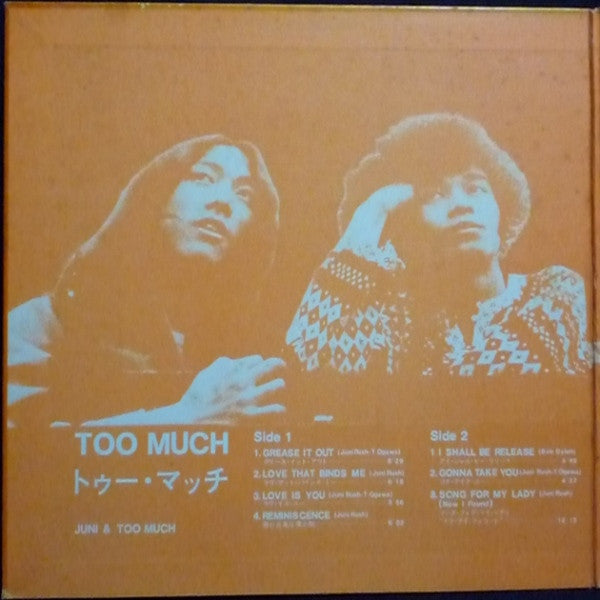 Too Much (3) : Too Much (LP, Album)