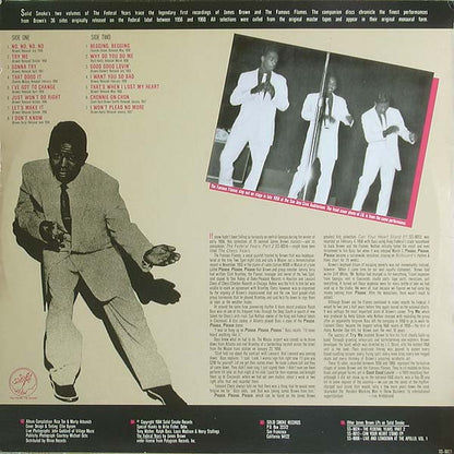 James Brown & The Famous Flames : The Federal Years ... Part One (LP, Comp, Mono)