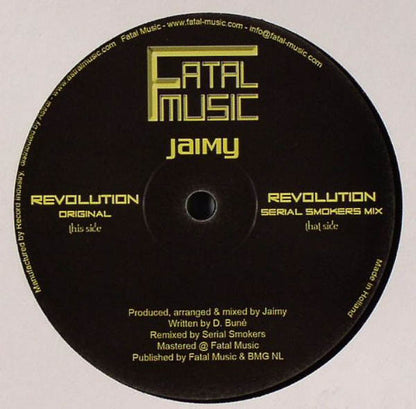Jaimy : Revolution (12")