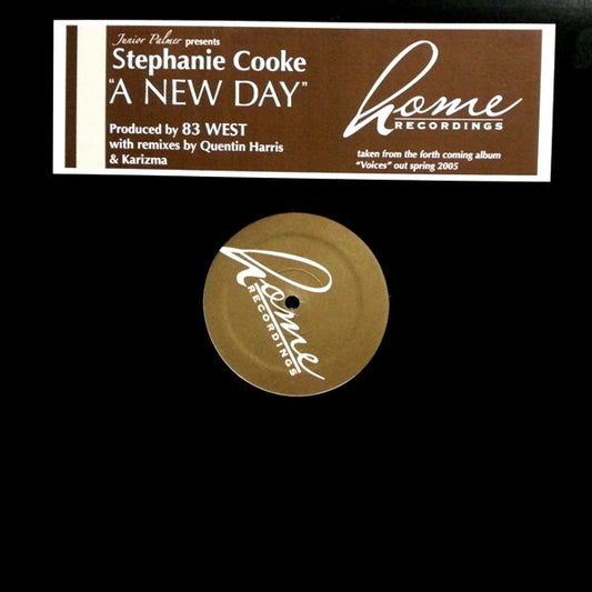 Junior Palmer Presents Stephanie Cooke : A New Day (12")