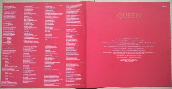 Queen : The Works (LP, Album, 1st)
