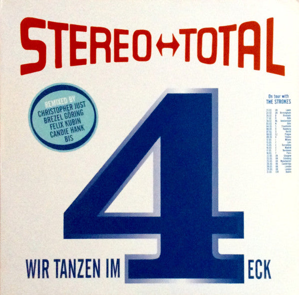 Stereo Total : Wir Tanzen Im 4-Eck (12")